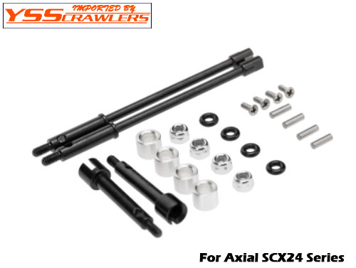 Axial SCX24 +4mm Steel Drive Stub Axles