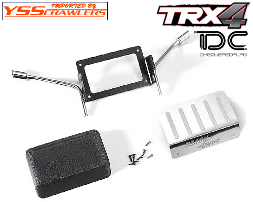 YSS TDC Metal Fuel And Exhaust Pipe for Traxxas TRX-4![D110]