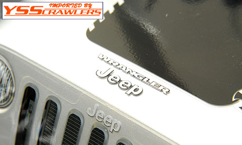  YSS Jeep - Wrangler Metal Emblems! [Silver - Black]