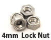 YSS Full Metal Lock Nut 4pcs [4mm]