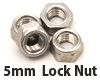 YSS Full Metal Lock Nut 4pcs [5mm]