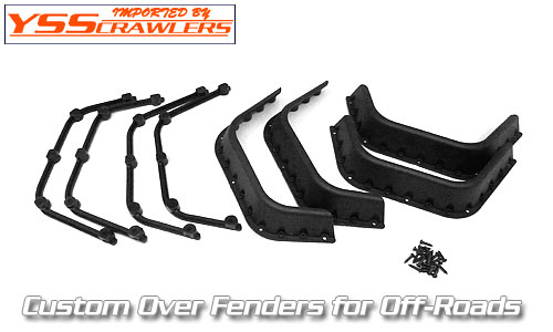 1/10th Scale Fender Flare Set