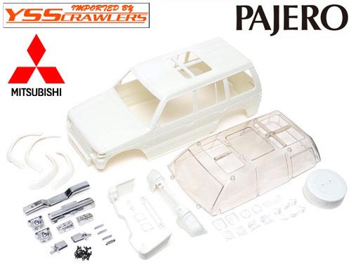 YSS Mitsubishi Pajero Plastic Body Set![White]