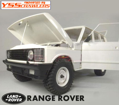 YSS Range Rover 4 door Plastic Body Set [White]