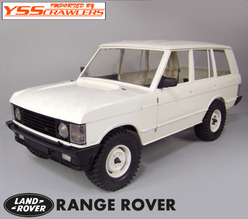 YSS Range Rover 4 door Plastic Body Set [White]
