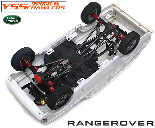 YSS Range Rover Plastic Body Set [White]