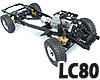 YSS Land Cruiser 80 Realistic Scale chassis Kit!