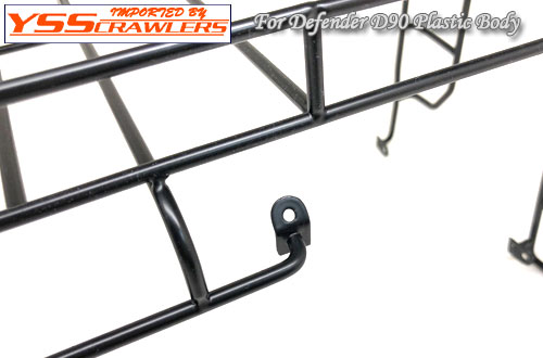 YSS Crawlers  Metal Full Roll Gage Type E for Defender 90 body! [Black]