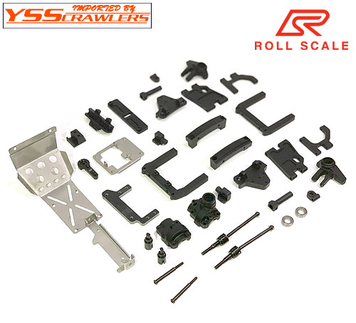 ROLL SCALE Independent Front Suspension Conversion Kit (IFS) for Axial SCX10 II for Axial SCX10 II