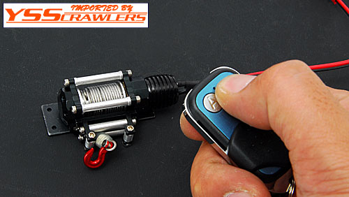 YSS Crawlers Scale Alum-Winch with Controller! [Remote]