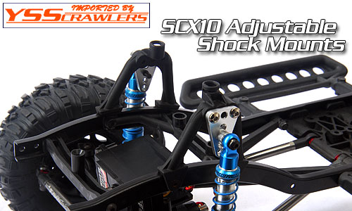 YSS Adustable Shock Mount for Axial SCX10 Series!