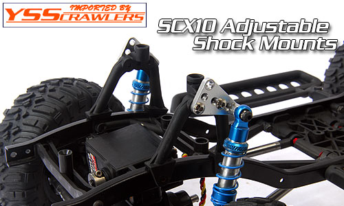 YSS Adustable Shock Mount for Axial SCX10 Series!