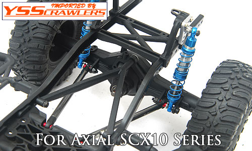 YSS Crawlers Alum Rear Upper 4 Link Mount V2 for Axial SCX10!
