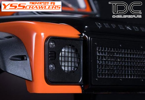 YSS TDC フロントメタルライトガード for Traxxas ディフェンダー D110!