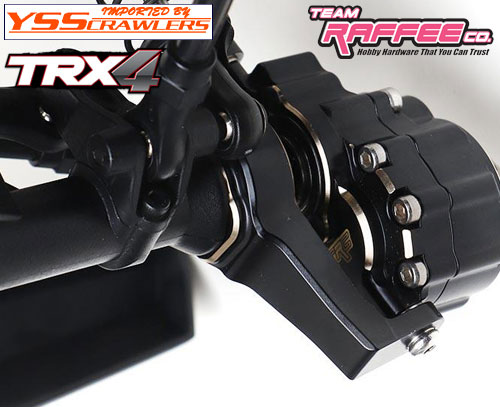 YSS Raffee Brass Front C-Hub for TRX-4![Black]