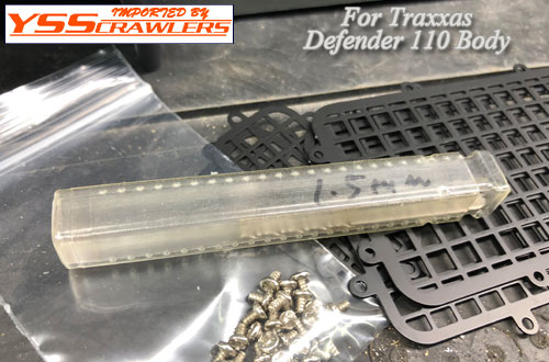 YSS Metal Window Gurads for Traxxas Defender 110 Body![5pcs]