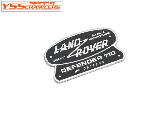 Land Rover Rear Metallic Badge (D90)