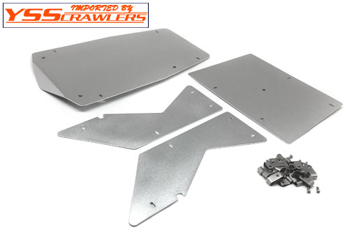 YSS Aluminum Panels for Axial Wraith![Silver][Aluminum]
