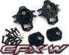 XS Alum Steering Knuckle Black For MST CFX-W!