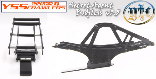 Y Town Crawers Secret Agent 3.5 Bodiless MOA Chassis!!