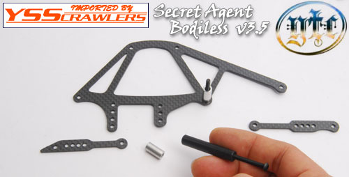 Y Town Crawers Secret Agent 3.5 Bodiless MOA Chassis!!