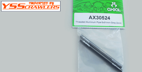 Axial Threded pipe 6x91mm Gray