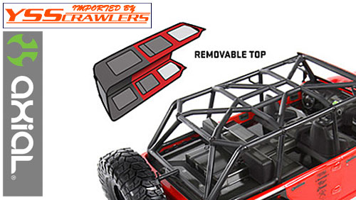Axial Axial 2012 Jeep Wrangler Rubicon Unlimited Roof [AX04034]