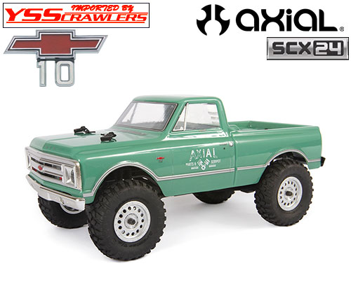 Axial 1/24 1967 シボレー C10 RTR！[ライトグリーン][SCX24][4WD