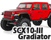Axial SCX10 III ジープ グラディエーター JT RTR！[レッド]