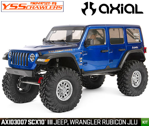 Axial SCX10 III Jeep JLU Wrangler w Portals 1 10th KIT SCX10 III KIT AXI03007 90 169YEN JP YSS Crawlers dedicated to RC rock crawling parts