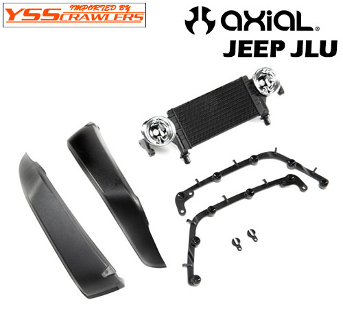 Axial Radiator & Front Fenders Jeep JLU: SCX10III