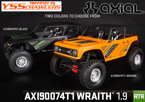 Axial Racing 1/10 Wraith[レイス] 1.9 RTR！[オレンジ] [Wraith1.9 