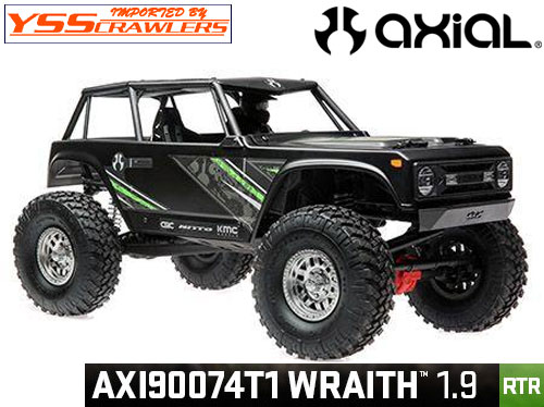 Axial Racing 1/10 Wraith[レイス] 1.9 RTR！[ブラック] [Wraith1.9 