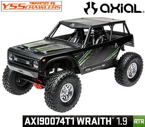 Axial Racing 1/10 Wraith[レイス] 1.9 RTR！[ブラック] [Wraith1.9 