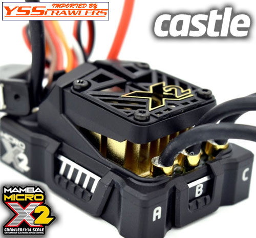 Castle Creations マンバマイクロ X2 + 1406 センサーブラシレス 