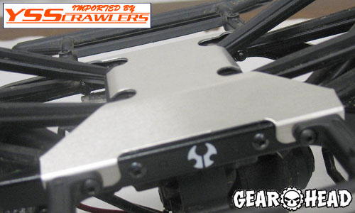 Gear Head RC SCX10 Aluminum Skid Guard
