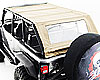 HR Soft Roof Top for Axial Jeep Wrangler JK [Brown]