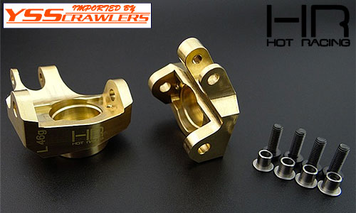 HR HD Brass Steering Knuckles for Axial SCX10-II AR44
