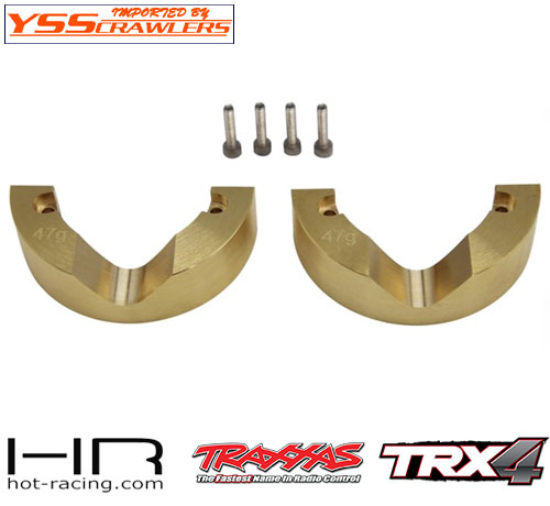 HR 47g Modular Brass Inner Knuckle Weight for Traxxas TRX-4