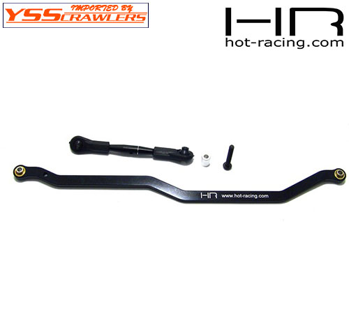 Hot Racing Black Aluminum Fix Link Steering Rod Version 2 Wraith Ridgecrest!