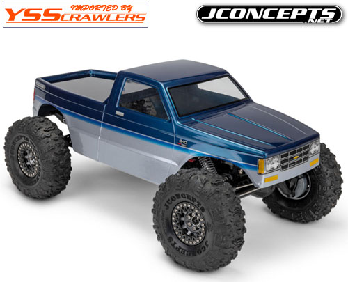 J Concepts JCI 1990 シェビー S10 トラックド 1/10 ロッククローラーボディー！