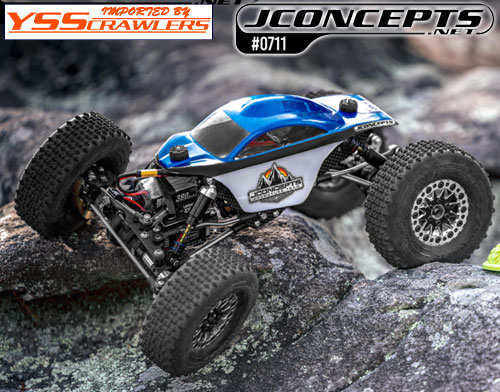 J Concepts スパルタン 1/10 コンペティション クローラーボディー！[クリアー]