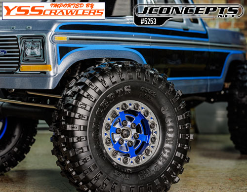 J Concepts ブルズアイ[Bulls Eye] 2.0インチ クローラーホイール！(1.9タイヤ対応ホイール)！[4本]