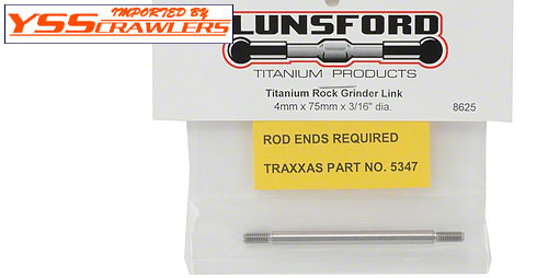 Rock Grinder Titanium Link 4mm x 75mm