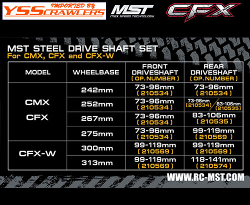 MST CFX 4WD Off-Road Car Kit J3
