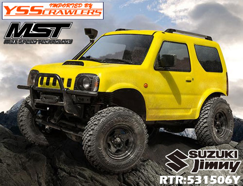 YSS MST CMX ジムニー J3 4WD クローラー[艶消しイエロー][RTR][予約 ...