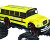 Parma PSE sKOOL Bus 1/10 Monster Truck Body (Clear) (0.40")