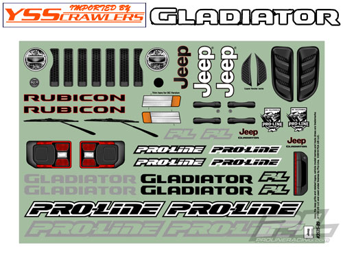 Proline 2020 Jeep Gladiator Clear Body