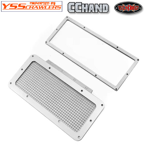 RC4WD Kahn Style Front Lamp Guard for D90/D110 Bodies (Black)!