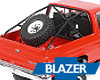 RC4WD タフアーマー ロールバー/タイヤキャリアー for Chevy Blazer![ヒッチ]